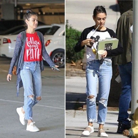 Mother Superior The Tomcat Distressed Straight Leg Jeans In The Confession 26 - Picture 16 of 16